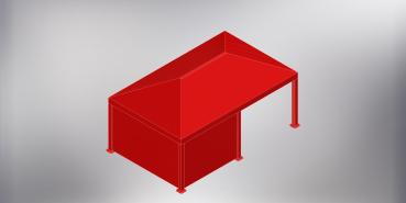 Seitenteile für großen Pavillon