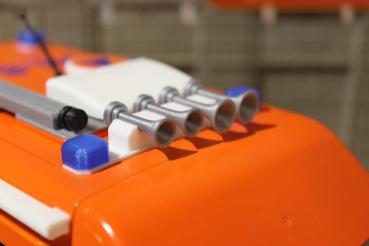 Signalbalken schmal mit Horn