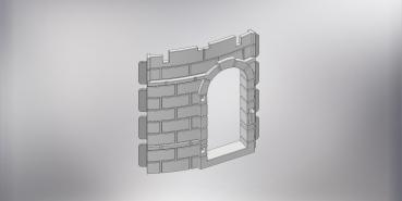 Tür Element (Links) für Ø360 Turm