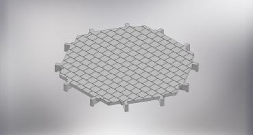 Stone Floor for hexagonal Tower