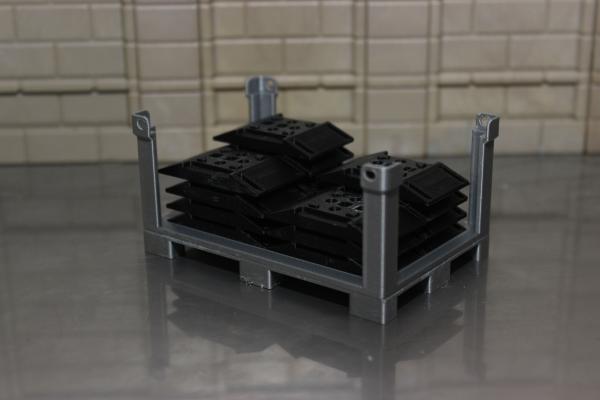 Pallet for safety feet