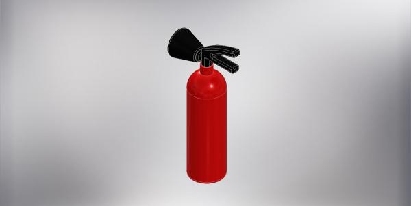 CO extinguisher small