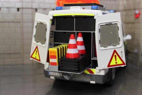 Verkehrspolizei Ausbau für „Sprinter“