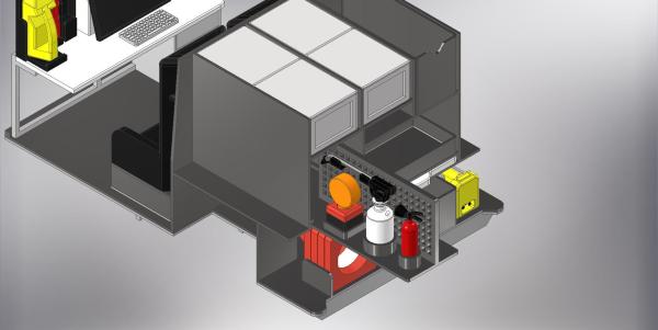 CBRN-Erkunder Ausbau für den "Vario"