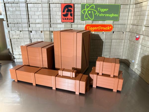 Wooden crate