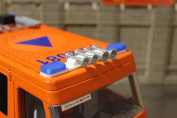 Signalbalken mit Horn