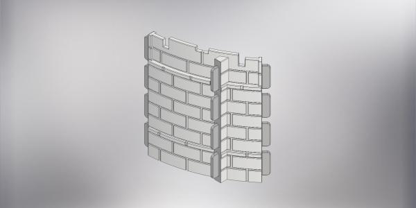 Abgang Rechts für Ø360 Turm