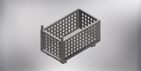 Rollwagen Gitterbox